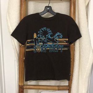 Brown Boys Size L Surf Dept. Shirt